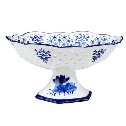 Kompatibel porcelæn til Jahrriesnge hollow fruit plate sugar fruit basket cna0065 Kompatibel porcelæn Jahrriesnge til hollow fruit plate sugar fruit basket cna0065