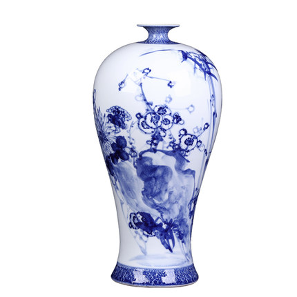 Kompatibel porcelæn til Jahrriesnge white blue vase cna0077 Kompatibel porcelæn Jahrriesnge til white blue vase cna0077