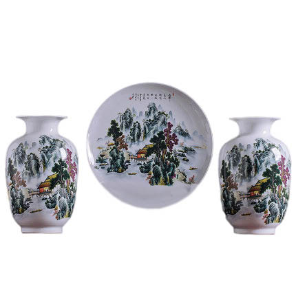 Kompatibel porcelæn til Jahrriesnge vase set 3 pieces cna0200 Kompatibel porcelæn Jahrriesnge til vase set 3 pieces cna0200