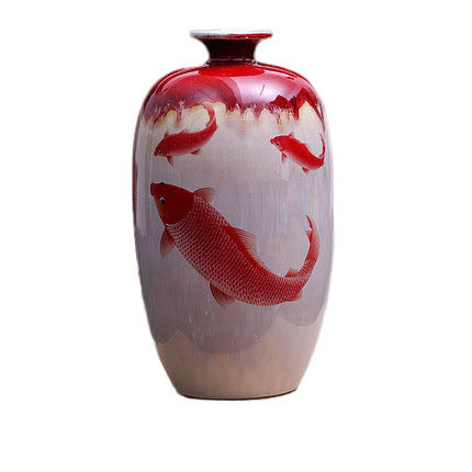 Kompatibel porcelæn til Jahrriesnge kiln change cracked glaze pomegranate flower vase cna0446 Kompatibel porcelæn Jahrriesnge til kiln change cracked glaze pomegranate flower vase cna0446