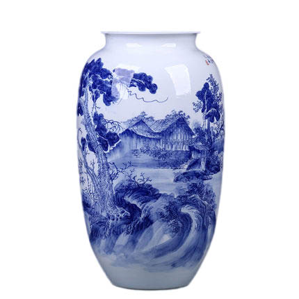 Kompatibel porcelæn til Jahrriesnge white and blue vase cna0543 Kompatibel porcelæn Jahrriesnge til white and blue vase cna0543