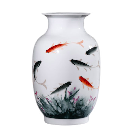 Kompatibel porcelæn til Jahrriesnge fish vase cna1122 Kompatibel porcelæn Jahrriesnge til fish vase cna1122