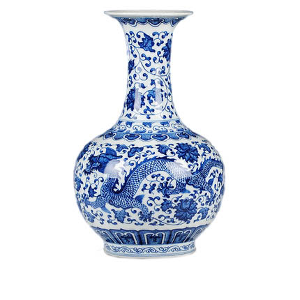 Kompatibel porcelæn til Jahrriesnge blue dragon vase cna1287 Kompatibel porcelæn Jahrriesnge til blue dragon vase cna1287