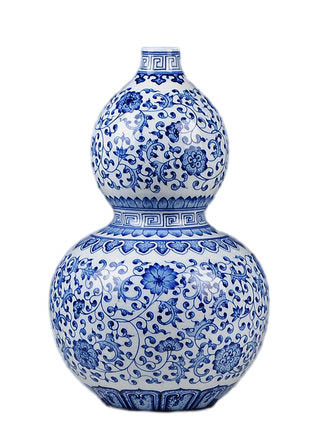 Kompatibel porcelæn til Jahrriesnge gourd vase cna1293 Kompatibel porcelæn Jahrriesnge til gourd vase cna1293