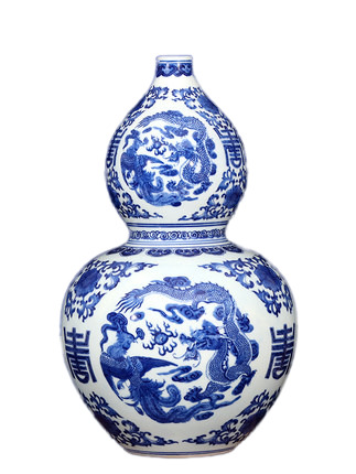 Kompatibel porcelæn til Jahrriesnge gourd vase cna1297 Kompatibel porcelæn Jahrriesnge til gourd vase cna1297