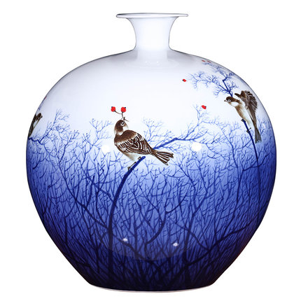 Kompatibel porcelæn til Jahrriesnge birds trees vase cna1342 Kompatibel porcelæn Jahrriesnge til birds trees vase cna1342