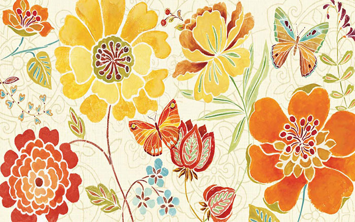 Kompatibel Blomster Jahrriesnge  til flowers-lpf07128 