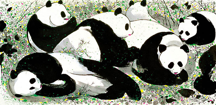 Kompatibel Landskab til JAHRRIESNGE panda lpf09208 Kompatibel Landskab JAHRRIESNGE til panda lpf09208
