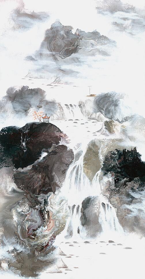 Kompatibel Landskab til JAHRRIESNGE waterfall lpf09559 Kompatibel Landskab JAHRRIESNGE til waterfall lpf09559