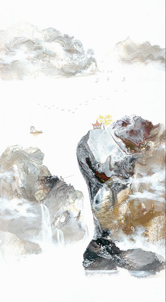 Kompatibel Landskab til JAHRRIESNGE waterfall lpf09571 Kompatibel Landskab JAHRRIESNGE til waterfall lpf09571