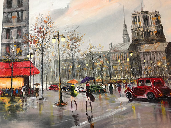 Kompatibel Oliemaleri JAHRRIESNGE  til building-lpg0006 