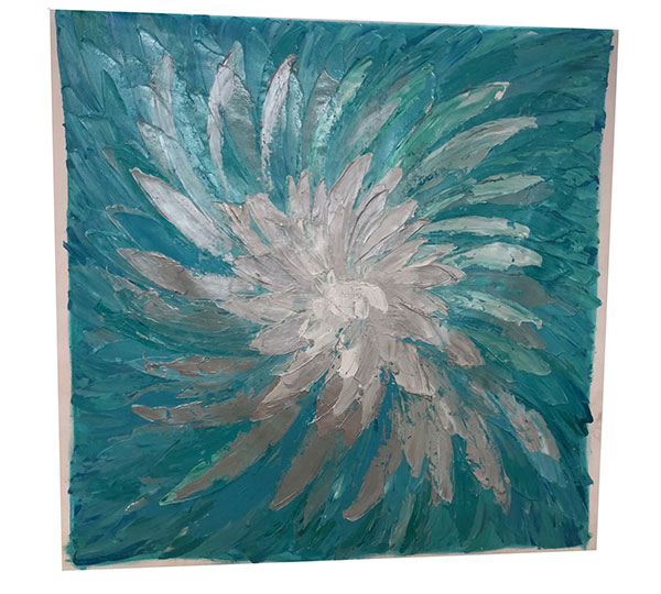 Kompatibel Oliemaleri JAHRRIESNGE  til flower-lpg0102 