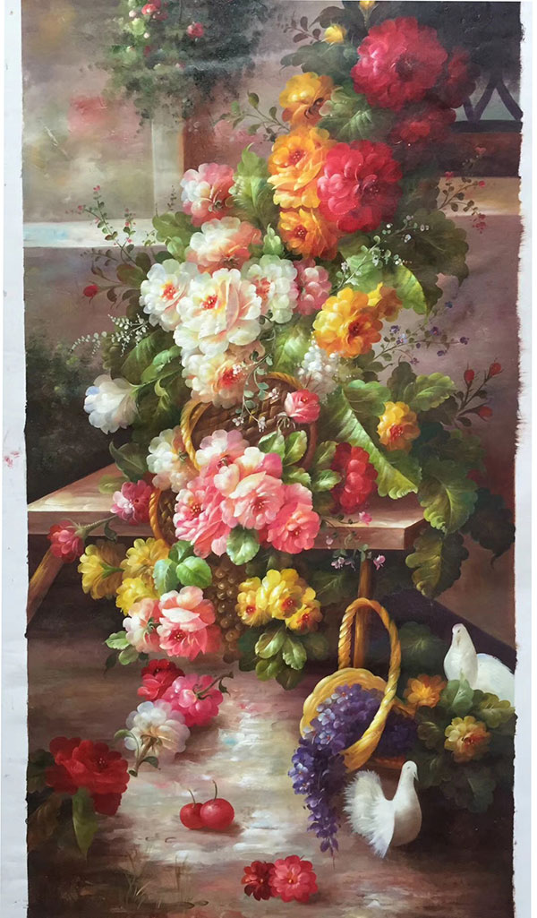 Kompatibel Oliemaleri til JAHRRIESNGE flower-lpg0383 Kompatibel Oliemaleri JAHRRIESNGE til flower-lpg0383