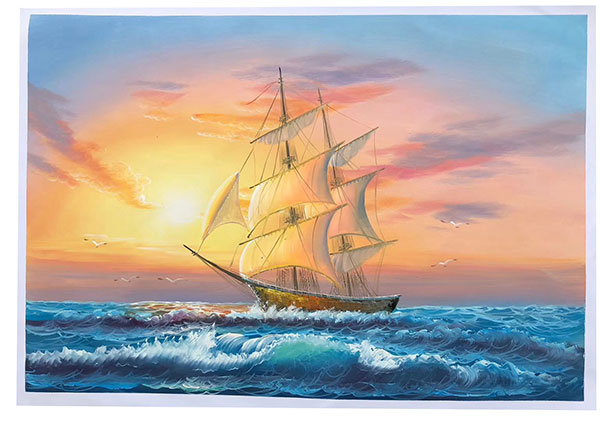 Kompatibel Landskab til Jahrriesnge sailboat-lpg0700 Kompatibel Landskab Jahrriesnge til sailboat-lpg0700