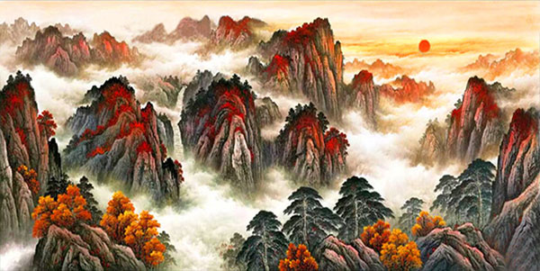 Kompatibel Landskab til JAHRRIESNGE mountain-range-lpg0761 Kompatibel Landskab JAHRRIESNGE til mountain-range-lpg0761