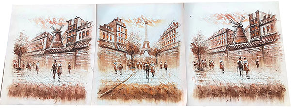 Kompatibel Landskab til JAHRRIESNGE Arc-de-Triomphe-and-Eiffel-Tower-lpg0789 Kompatibel Landskab JAHRRIESNGE til Arc-de-Triomphe-and-Eiffel-Tower-lpg0789