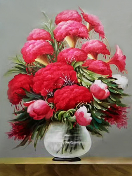 Kompatibel Stilleben til Jahrriesnge red-cockscomb-flower-lpg0886 Kompatibel Stilleben Jahrriesnge til red-cockscomb-flower-lpg0886