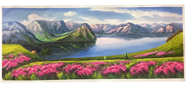 Kompatibel Landskab til JAHRRIESNGE montains-lpg1128 Kompatibel Landskab JAHRRIESNGE til montains-lpg1128