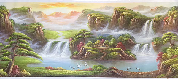 Kompatibel Landskab til JAHRRIESNGE waterfall-lpg1195 Kompatibel Landskab JAHRRIESNGE til waterfall-lpg1195