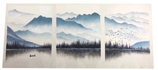 Kompatibel Landskab til JAHRRIESNGE boat-in-lake-lpg1392 Kompatibel Landskab JAHRRIESNGE til boat-in-lake-lpg1392