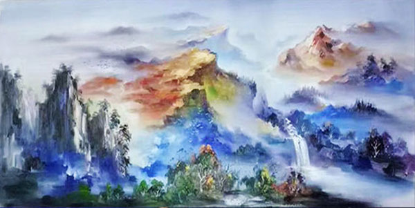 Kompatibel Landskab til JAHRRIESNGE montain-waterfall-lpg1590 Kompatibel Landskab JAHRRIESNGE til montain-waterfall-lpg1590