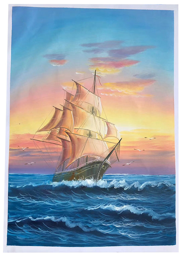 Kompatibel Landskab til JAHRRIESNGE sailboat-lpg1689 Kompatibel Landskab JAHRRIESNGE til sailboat-lpg1689