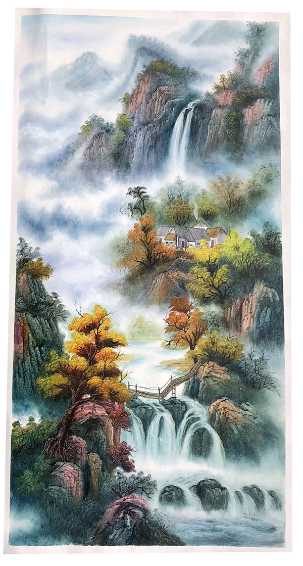 Kompatibel Landskab til JAHRRIESNGE waterfall-lpg1779 Kompatibel Landskab JAHRRIESNGE til waterfall-lpg1779