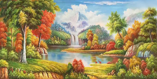 Kompatibel Landskab til JAHRRIESNGE lake-lpg1885 Kompatibel Landskab JAHRRIESNGE til lake-lpg1885