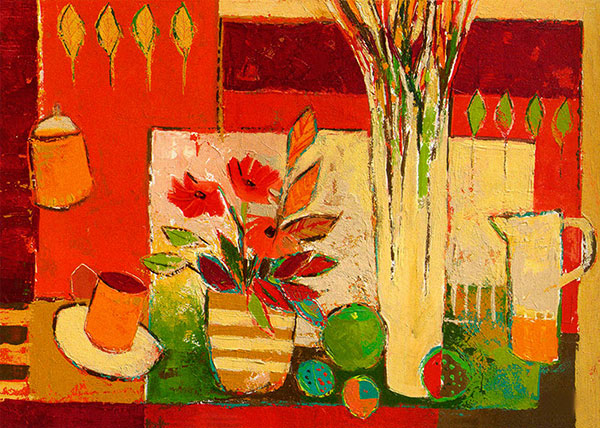 Kompatibel Abstrakt til Jahrriesnge potted-plant-lpg2085 Kompatibel Abstrakt Jahrriesnge til potted-plant-lpg2085