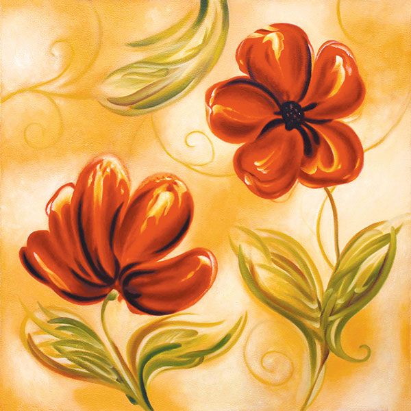 Kompatibel Stilleben Jahrriesnge  til flowers lpg2497 