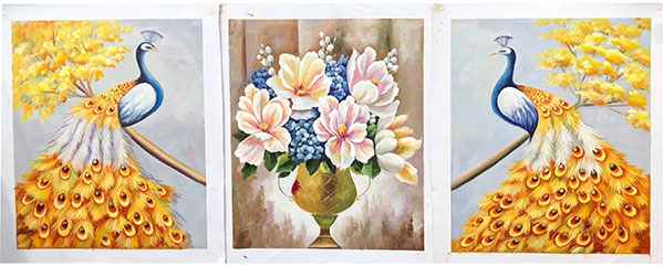 Kompatibel Dyr til Jahrriesnge mixed peacocks and flowers lpg2676 Kompatibel Dyr Jahrriesnge til mixed peacocks and flowers lpg2676