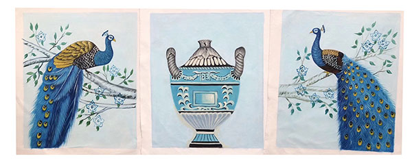 Kompatibel Dyr til Jahrriesnge mixed peacocks and porcelain lpg2684 Kompatibel Dyr Jahrriesnge til mixed peacocks and porcelain lpg2684